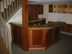 Basement Bar built by Geneal COntractor, David Alan Gurwood, 215-355-2602