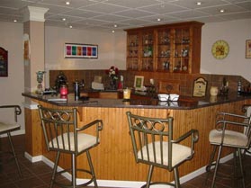 Custom Remodeled Bar in Basement - After